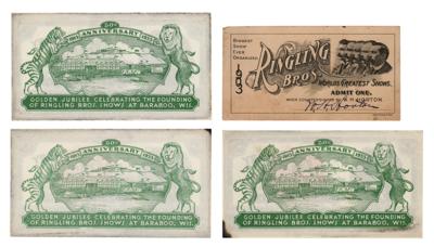 Lot #206 Ringling Brothers (6) Ephemera Lot - Image 2