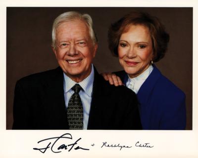 Lot #48 Jimmy Carter, Gerald Ford, and George Bush (5) Signed Items - Image 1