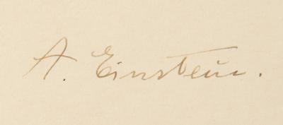 Lot #120 Albert Einstein Signed Silkscreen Print - Image 3