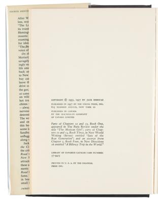 Lot #393 Jack Kerouac: On the Road (First Edition) - Image 5