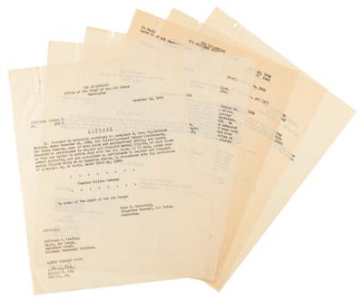 Lot #236 Bockscar: Charles Sweeney Archive of Atomic Bomb Documents, 1944-1946 - Image 6
