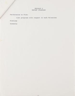 Lot #5004 Steve Jobs Signed 1982 Apple Contract for Macintosh Word Processor - Image 12