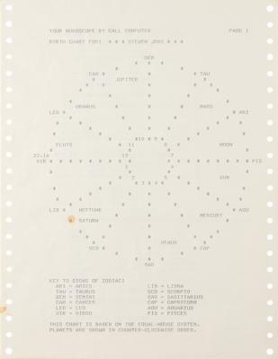 Lot #5003 Steve Jobs Hand-Annotated Atari Horoscope Program Archive - Image 12