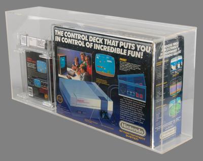 Lot #5069 Nintendo Entertainment System (NES) with Super Mario Bros. Game Pak (Unopened) - Wata 9.0 - Image 3