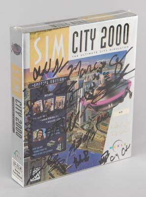 Lot #5075 SimCity 2000 Special Edition (Apple Macintosh) Multi-Signed Video Game
