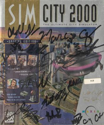 Lot #5075 SimCity 2000 Special Edition (Apple Macintosh) Multi-Signed Video Game - Image 2