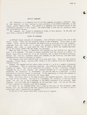 Lot #5053 Muse Software 'Appilot' Press Packet (1978) - Image 7