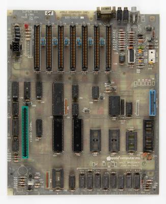 Lot #5019 Apple IIe Prototype Logic Board (1981)