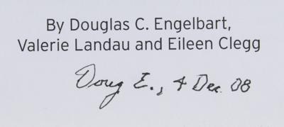 Lot #5058 Douglas Engelbart Signed Book - Image 2