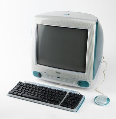 Lot #5028 Del Yocam's 'Bondi Blue' iMac G3 Computer - Image 2