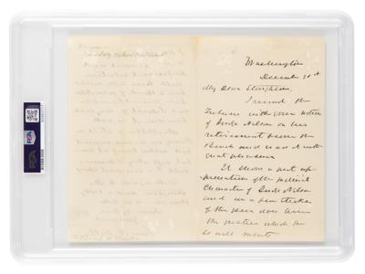 Lot #211 Samuel Freeman Miller Autograph Letter Signed - Image 2