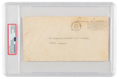 Lot #68 Grace Coolidge Signed Free Frank - Image 1