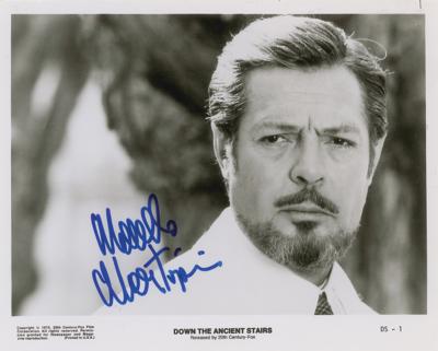 Lot #821 Marcello Mastroianni Signed Photograph - Image 1