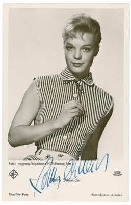 Lot #847 Romy Schneider Signed Photograph - Image 1