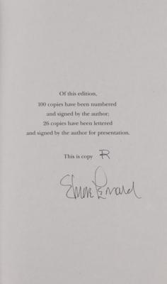 Lot #443 Elmore Leonard (2) Signed Books - Image 2