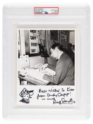 Lot #356 Reg Smythe Signed Photograph