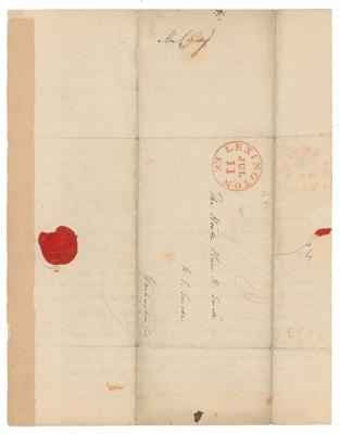 Lot #117 Henry Clay Letter Attacking President John Tyler - Image 3