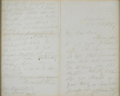 Lot #19 Franklin Pierce Autograph Letter Signed on Christmas Plans - Image 2