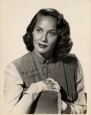 Lot #876 Alida Valli Signed Photograph - Image 1