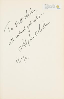 Lot #592 Stephen Sondheim Signed Book - Image 2