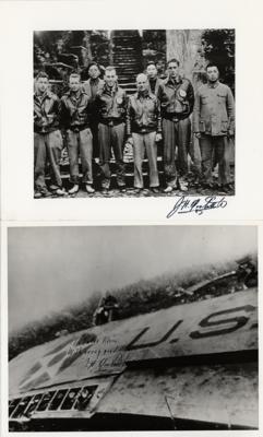 Lot #256 James H. Doolittle (3) Signed Items - Image 2