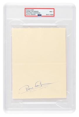 Lot #225 Pierre Salinger Signature - Image 1