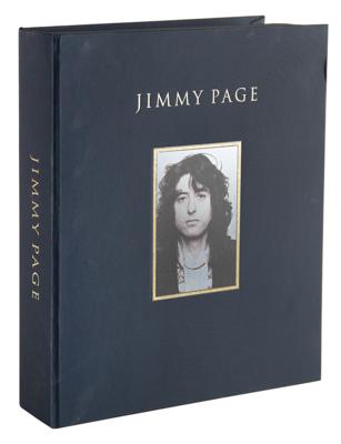 Lot #541 Led Zeppelin: Jimmy Page Signed Deluxe Genesis Book - Image 4
