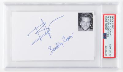 Lot #727 Bradley Cooper Signature - PSA GEM MT 10 - Image 1