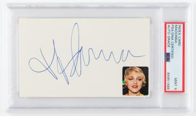 Lot #649 Madonna Signature - PSA MINT 9 - Image 1