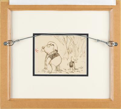 Lot #341 Winnie the Pooh and Piglet double-sided storyboard drawing from Winnie the Pooh and Tigger Too - Image 4
