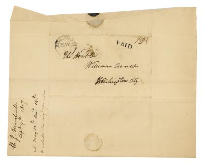 Lot #118 John Marshall Autograph Letter Signed on "Habeas Corpus" Opinion - Image 2