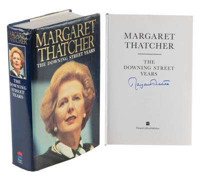 Lot #230 Margaret Thatcher Signed Book