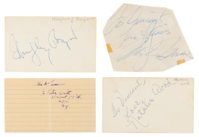 Lot #690 Actors and Actresses Signature Collection (600+) with Marilyn Monroe, Steve McQueen, Humphrey Bogart - Image 2