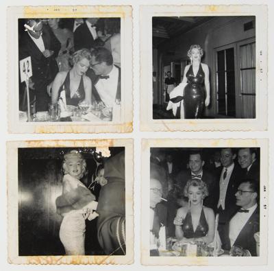 Lot #828 Marilyn Monroe (4) Original Vintage Candid Photographs