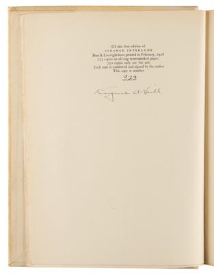 Lot #464 Eugene O'Neill (2) Signed Books - Image 3