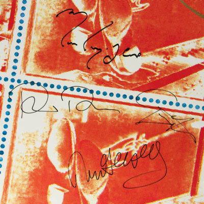 Lot #614 Dire Straits Signed 'On Every Street' Poster - Image 2