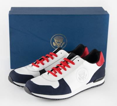 Lot #108 Donald Trump Limited Edition POTUS Sneakers - Image 1