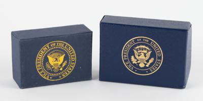 Lot #94 Mike Pence Vice Presidential Jewelry Gifts: (2) Pairs of Cufflinks - Image 5