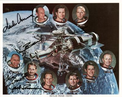 Lot #307 Skylab Prime Crews Multi-Signed