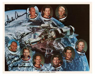 Lot #307 Skylab Prime Crews Multi-Signed Photograph - Image 9