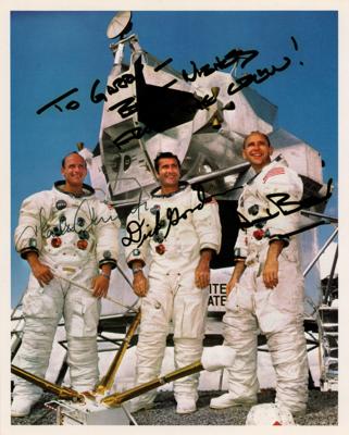 Lot #289 Apollo 12 Signed Photograph