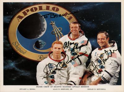 Lot #291 Apollo 14 Signed Photograph