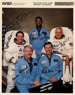 Lot #309 Space Shuttle (4) Crew-Signed Photographs: STS-8, STS-41-B, STS-41-C, and STS-41-G - Image 2