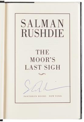 Lot #477 Salman Rushdie (2) Signed Books - Image 3