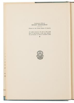 Lot #384 Ernest Hemingway: The Old Man and the Sea (First Edition) - Image 3