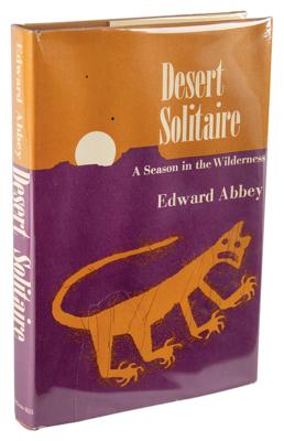 Lot #409 Edward Abbey: Desert Solitaire (First Edition) - Image 1