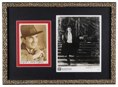 Lot #818 Bela Lugosi Signed Photograph - Image 1