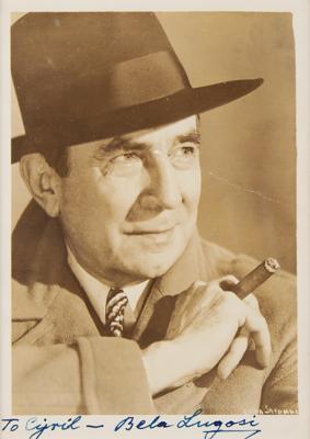 Lot #818 Bela Lugosi Signed Photograph - Image 2