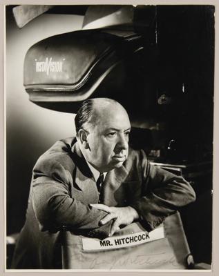 Lot #666 Alfred Hitchcock Signed Photograph - Image 1