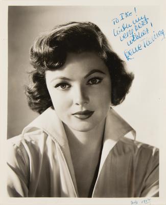 Lot #872 Gene Tierney Signed Photograph - Image 1